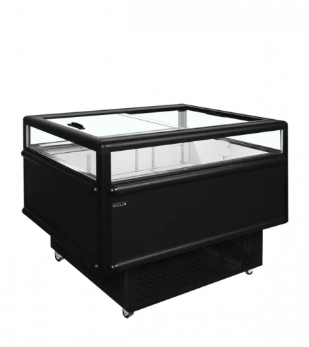 Чорна холодильна шафа UHD201 Tefcold /Black