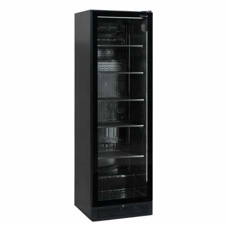 Чорна холодильна шафа Tefcold SCU1425 FRAMELESS
